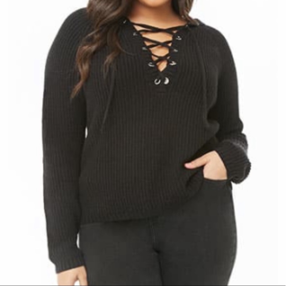 NWOT black sweater
